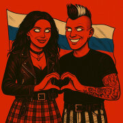 Следы, ЮНОСТЬ - По-русски