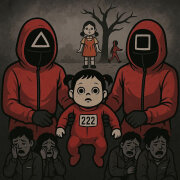 suramura, КРЫН, LINASTYLE, Pandochka - Игра в кальмара