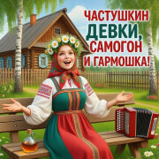 Частушкин - Девки, самогон и гармошка!