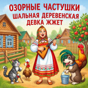 Озорные Частушки - Шальная деревенская девка жжет