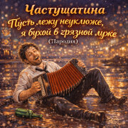 Частушатина - Пусть лежу неуклюже, я бухой в грязной луже (Пародия)