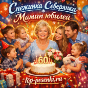 Снежинка Северянка - Мамин юбилей