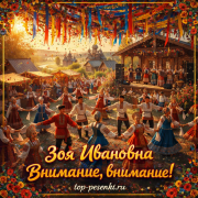 Зоя Ивановна - Внимание, внимание!