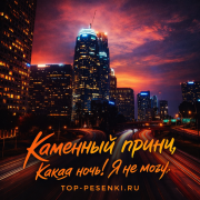 Каменный принц - Какая ночь! Я не могу