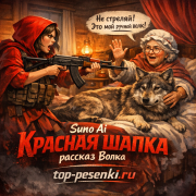 Suno Ai - Красная шапка - рассказ Волка